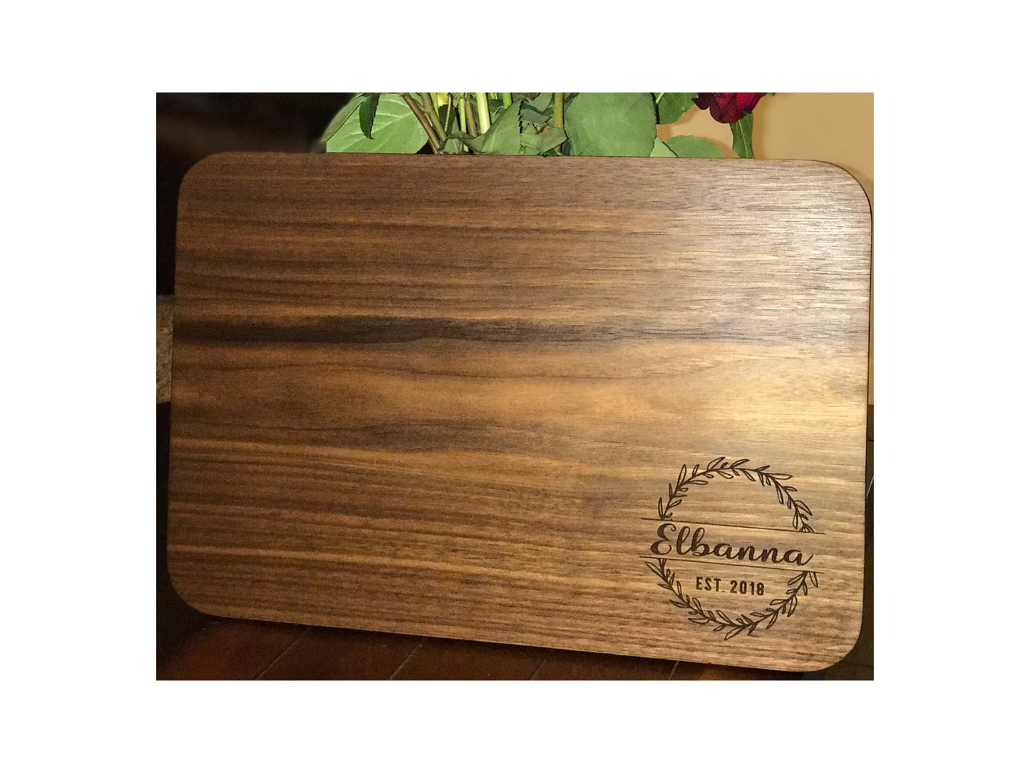 CHARCUTERIE/ DECOR BOARD- WALNUT